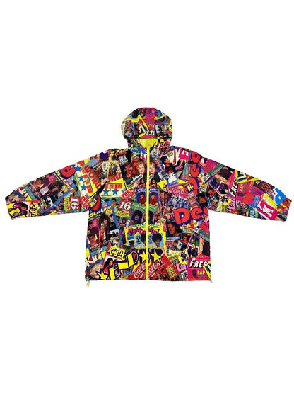 Teflon Three Proof Retro Printed Jacket【s0000017848】