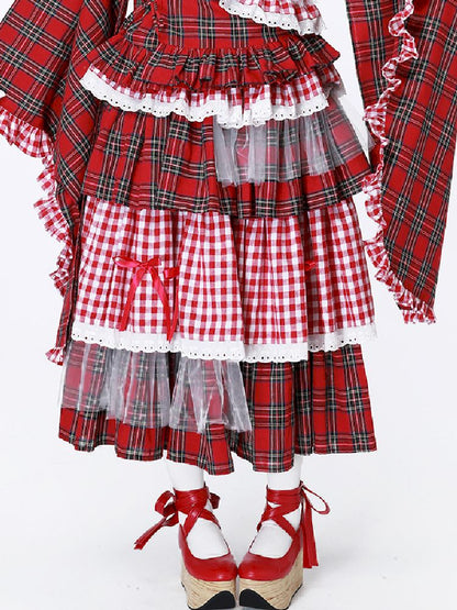 Modified Kimono Skirt【s0000012190】