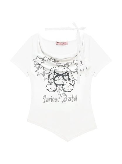 Irregular Short Sleeve T-Shirt【s0000012231】