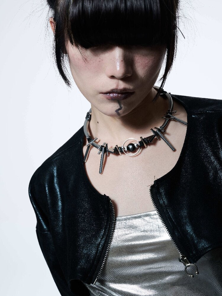 Doomsday Mech Punk Choker Necklace【s0000018822】