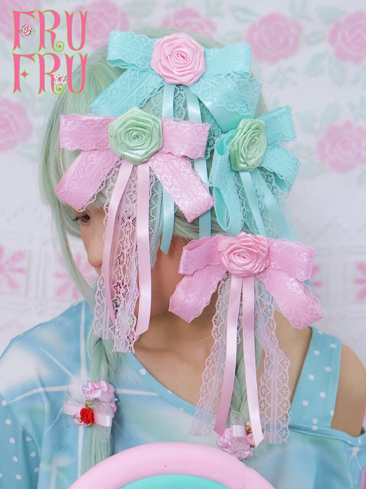 Old Fashioned Bow Hair Clip Brooch【s0000017463】