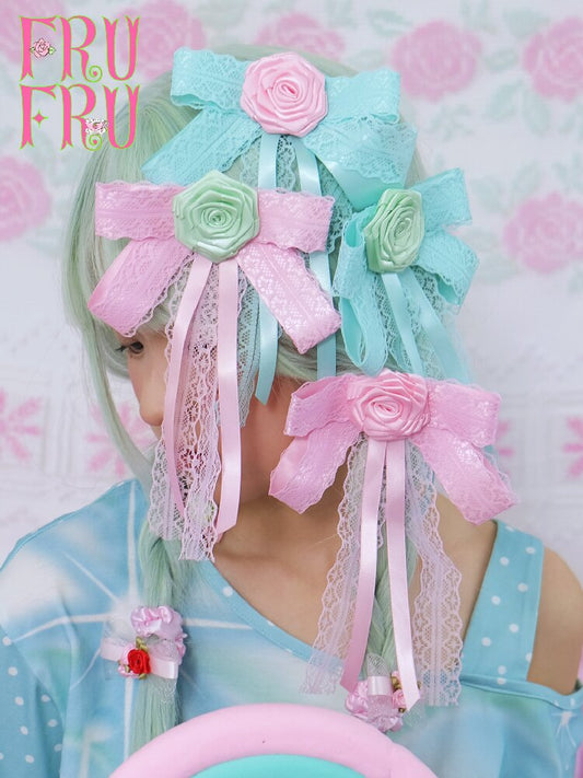 Old Fashioned Bow Hair Clip Brooch【s0000017463】