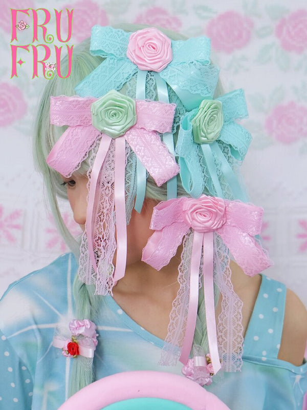 Old Fashioned Bow Hair Clip Brooch【s0000017463】