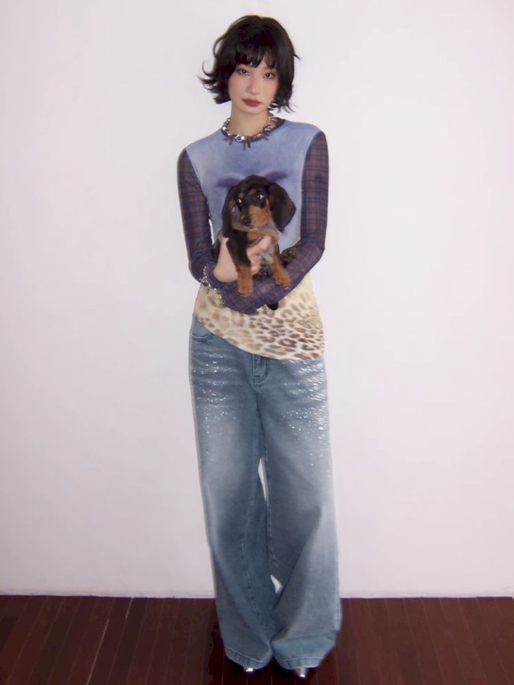 Low Waist Wide Leg Pants【s0000012298】