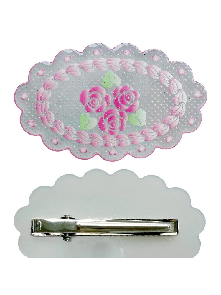 Traditional Rose Cake Hair Clip【s0000017462】