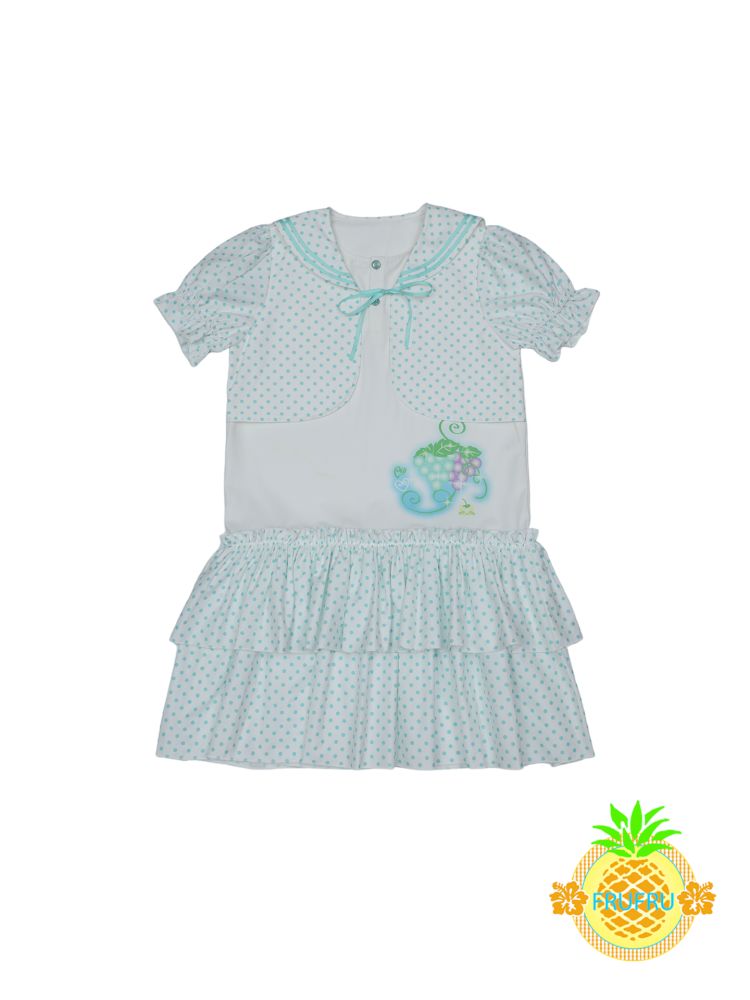 Navy Collar Two-Piece Dress【s0000013161】