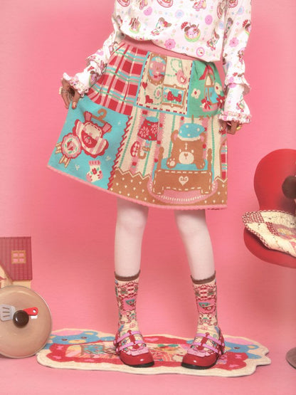 Reversible Knit Skirt【s0000011323】