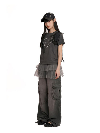 Breathable Short-sleeved T-shirt【s0000012539】