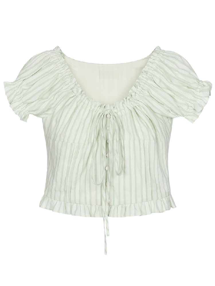 Light Color One Neck Shirt【s0000011999】