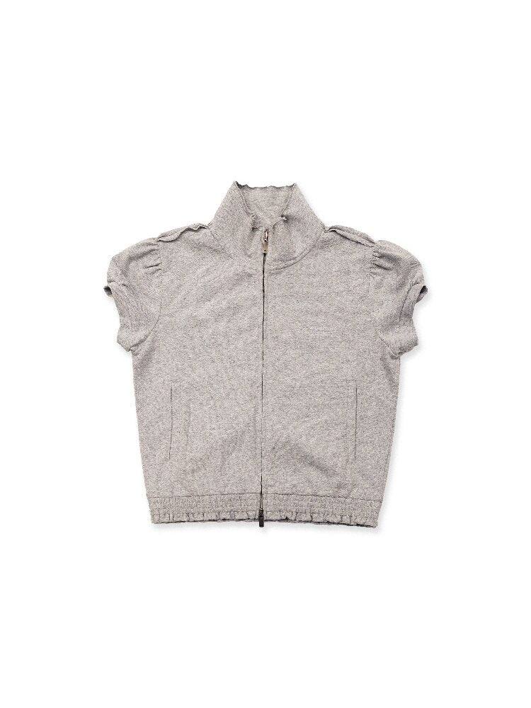 Suede Lace Hem Cardigan Slacks【s0000016429】