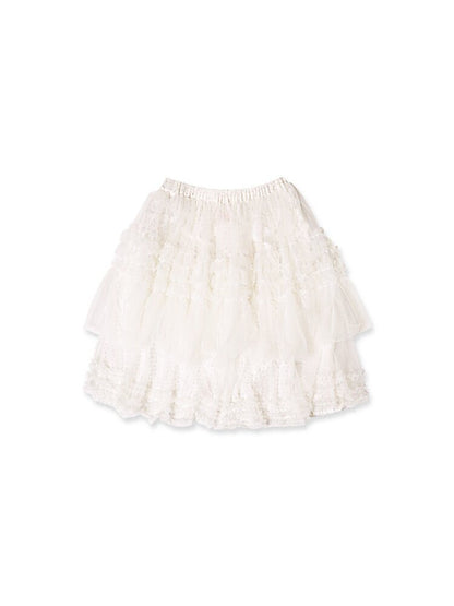 Floral Light Mesh Lace Skirt【s0000016432】