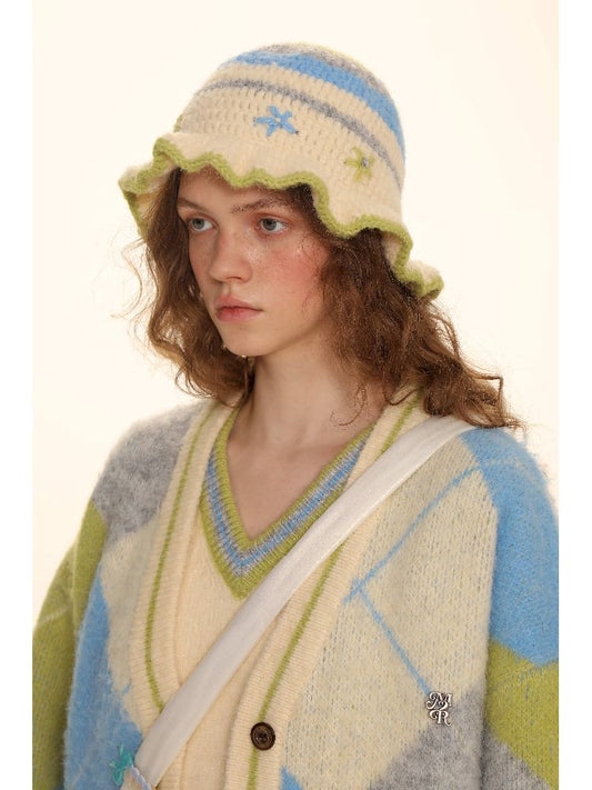 Embroidered Flower Fisherman's Hat【s0000005982】