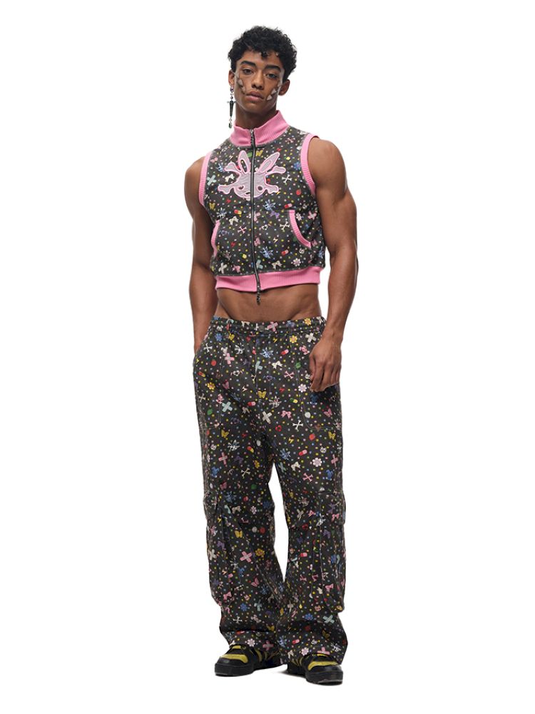 Sticker Printed Vest【s0000012592】