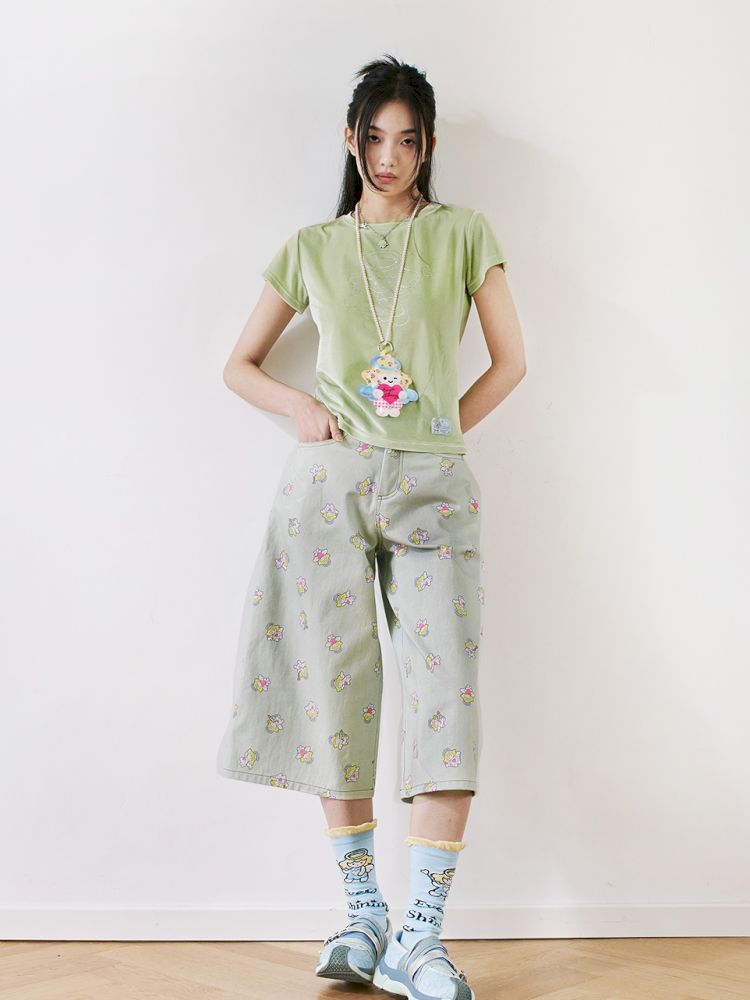 Velvet Cherub Hot Drill Short Sleeve T-Shirt【s0000012449】