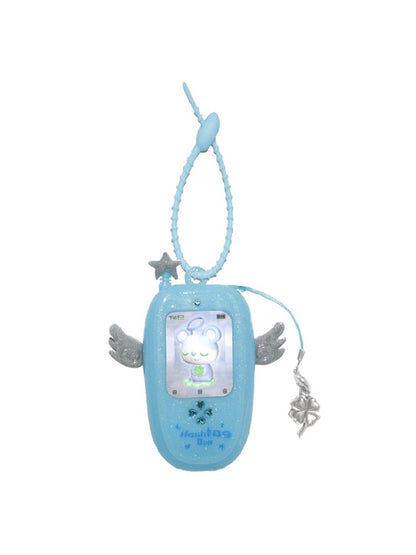 Clover Wings Angel Vintage Cell Phone Pendant【s0000012203】