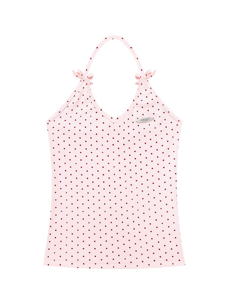 Polka Dot Milk Candy Camisole【s0000017259】