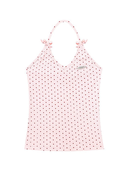 Polka Dot Milk Candy Camisole【s0000017259】