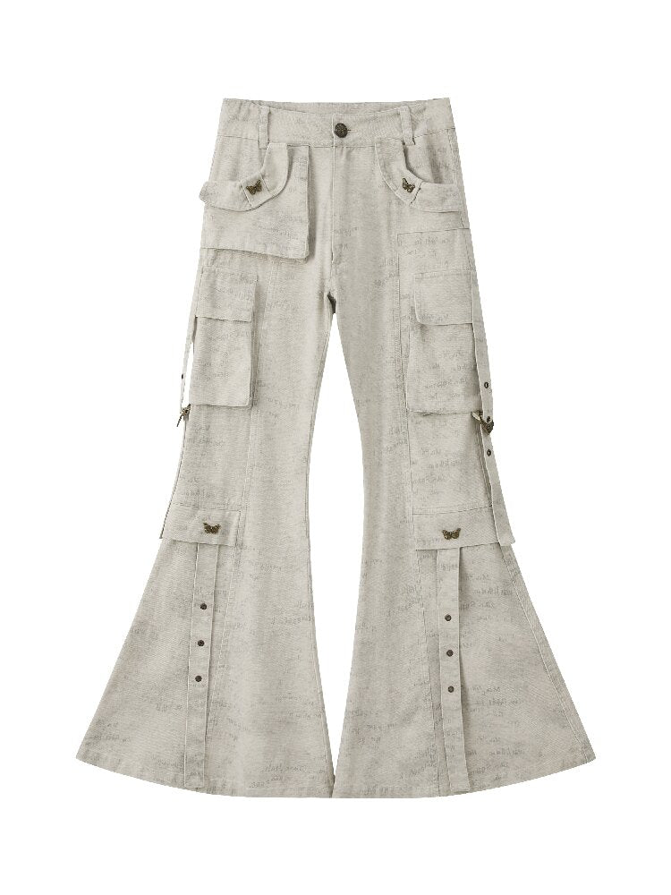 Multi Pocket Slimming Cargo Pants【s0000016275】