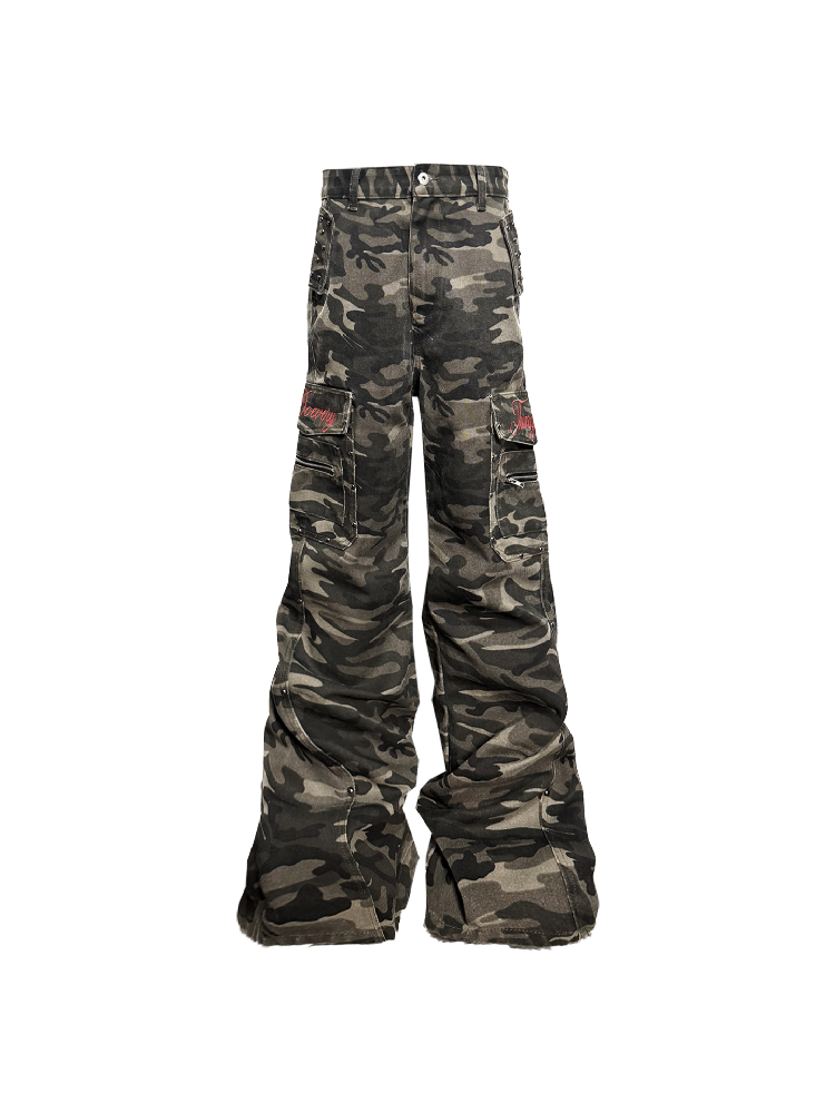Wasteland Camouflage Utility Jeans【s0000018345】