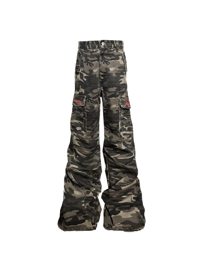 Wasteland Camouflage Utility Jeans【s0000018345】