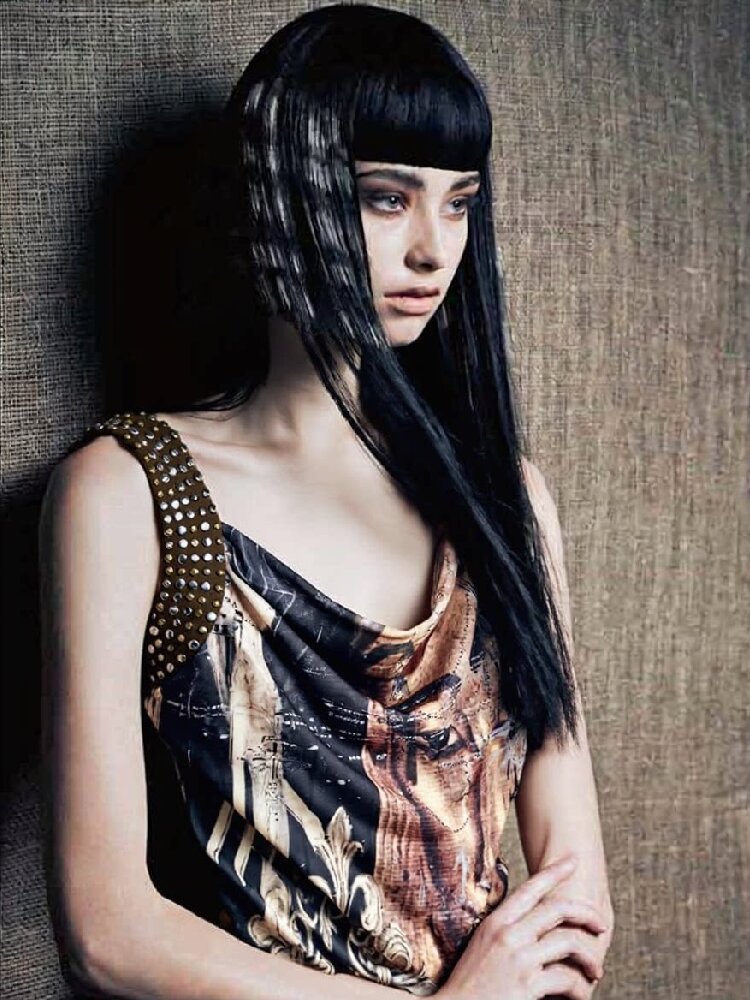 Studded Egyptian Print Vest Dress【s0000018115】