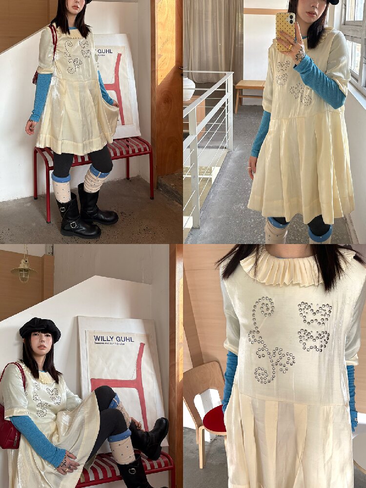 Copper Sheet Hot Diamond Dress【s0000015852】