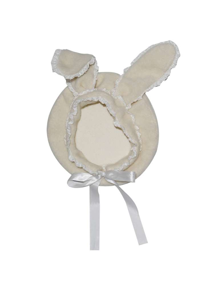 Rabbit-Eared Bendable Lace Beret【s0000014524】