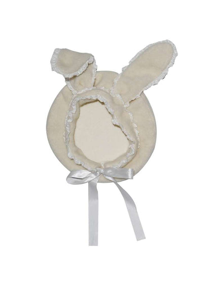 Rabbit-Eared Bendable Lace Beret【s0000014524】