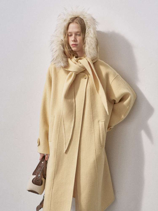 Real Fur Hooded Reversible Coat【s0000015231】