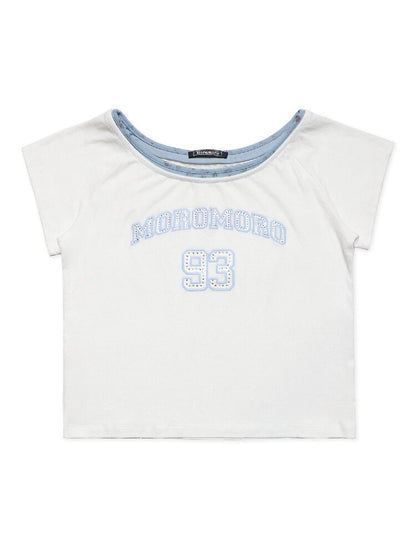 Fake Two Piece Sports T Shirt【s0000017413】