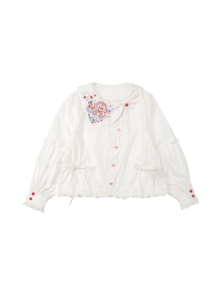 Vintage Versatile Shirt Blouse【s0000011172】