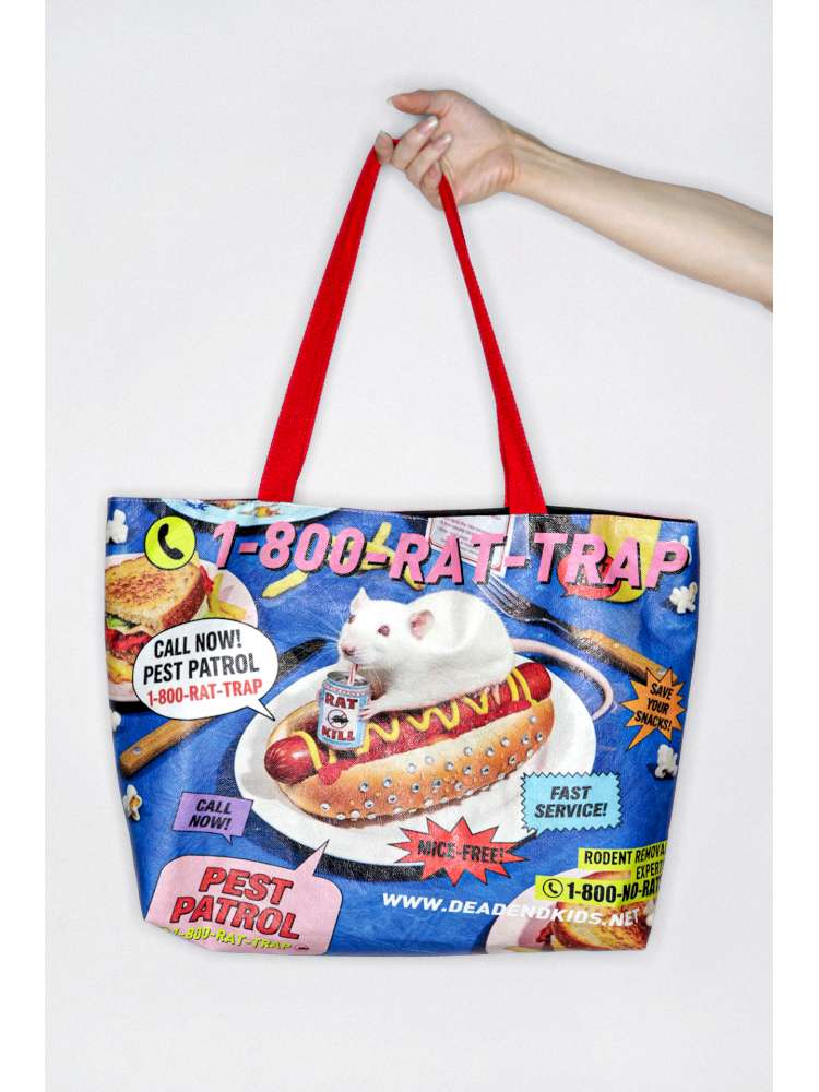 Mouse Print American Vintage Dupont Tote Bag【s0000014913】