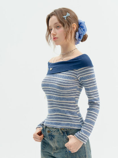 Slash Long Sleeve T-shirt【s0000011517】