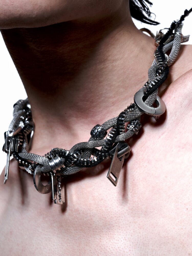 Heavy Crafted Metal Punk Bracelet【s0000018863】