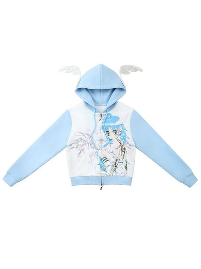 Six Winged Angel Wing Sweatshirt【s0000019149】
