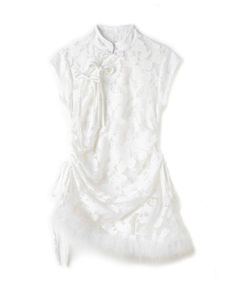 Burnt Flower Slim Temperament Set【s0000013593】