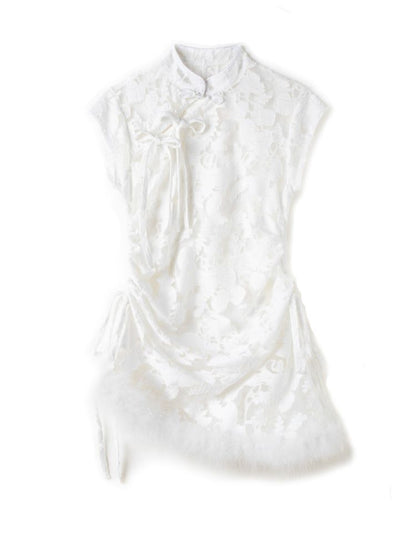 Burnt Flower Slim Temperament Set【s0000013593】