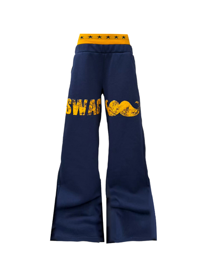Mustache Waist Silhouette Sweatpants【s0000018272】
