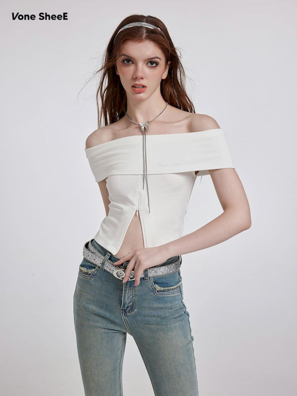 Sexy strapless short bustier bottoming shirt【s0000007180】