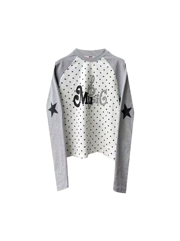 Raglan Color Block Long Sleeve Shirt【s0000018196】