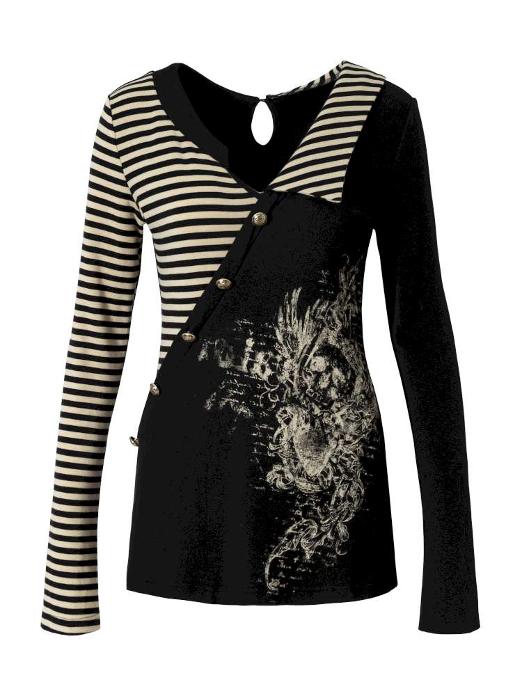 Five-Pointed Star Knit Base Top【s0000014655】