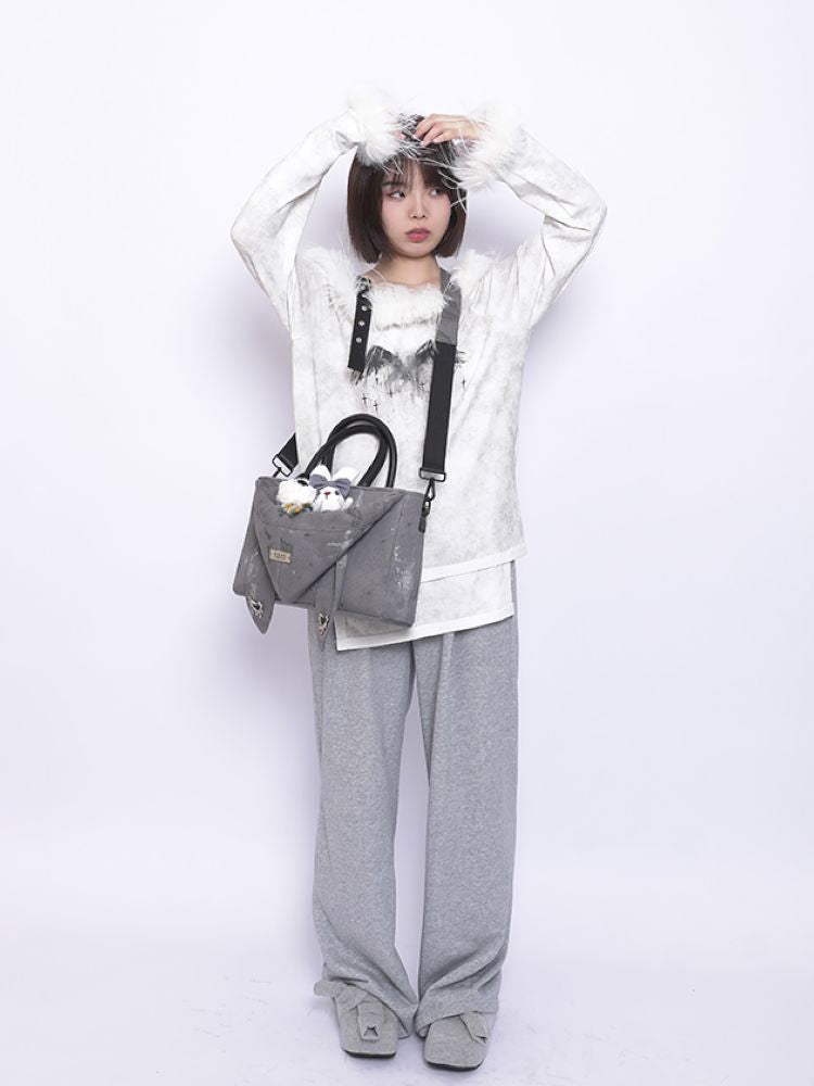 Wild Setting Rabbit Rabbit Tote Bag【s0000013259】