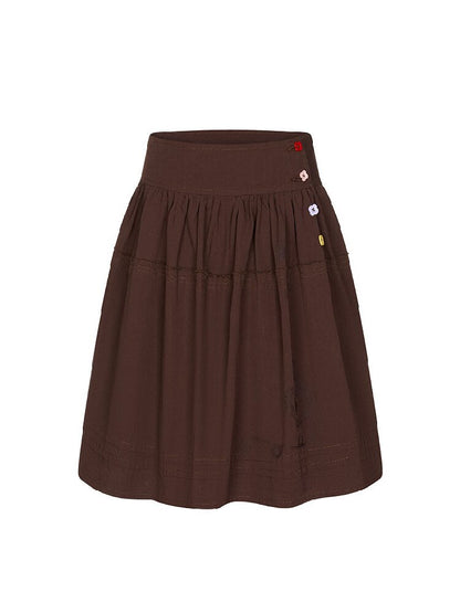 Retro Love Lock Vine Short Skirt【s0000016375】