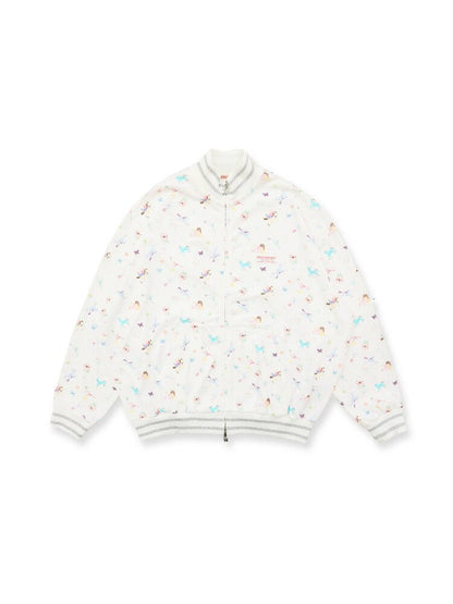 Hand-Painted Printed Cardigan【s0000016104】
