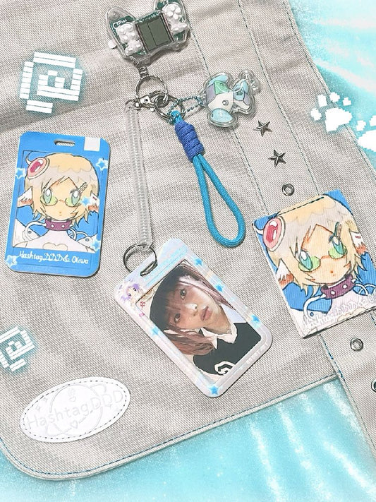 Illustration Anime Bag Card Holder Hanging Decoration [S0000010278]