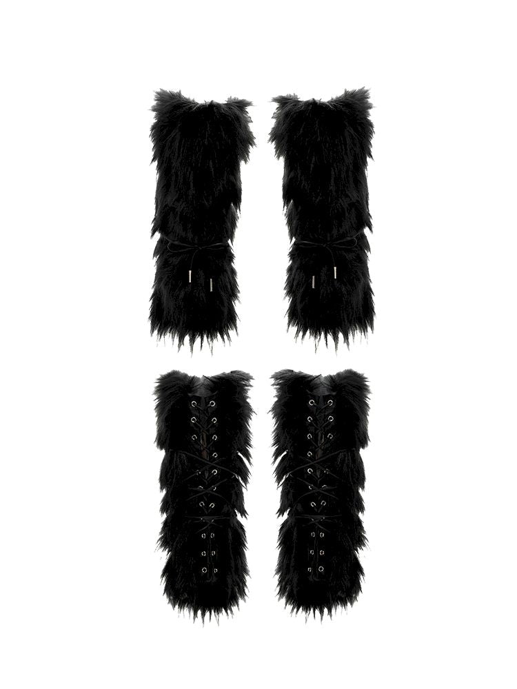 Furry Boot Covers [S0000010219]