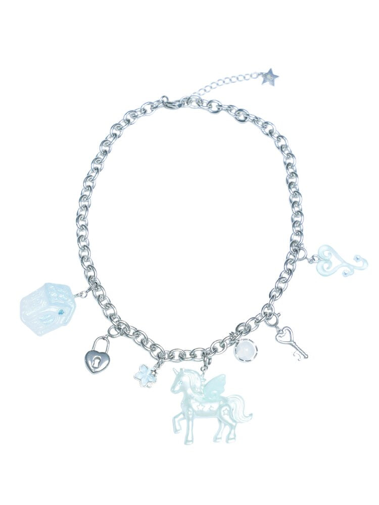 Quirky Unicorn Little House Jewelry【s0000017481】