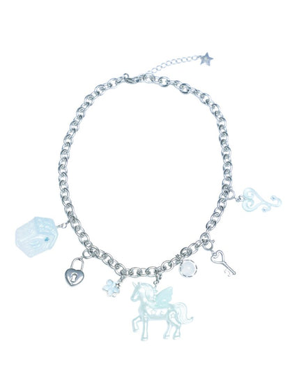 Quirky Unicorn Little House Jewelry【s0000017481】