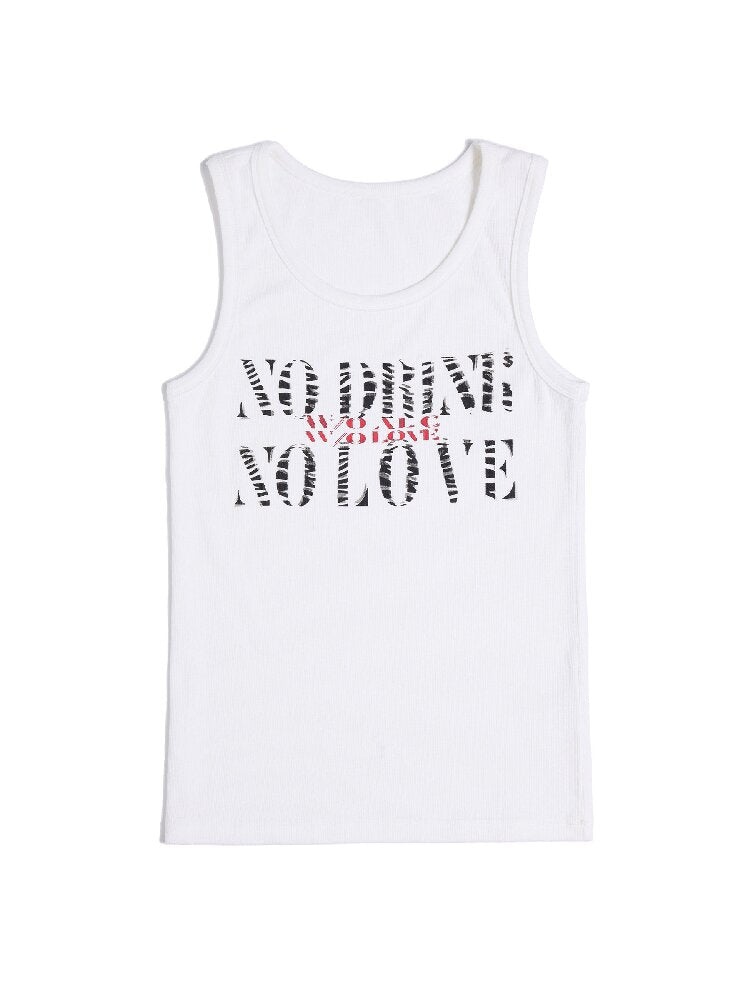 N.D.N.G Monogram Print Street Vest【s0000016968】