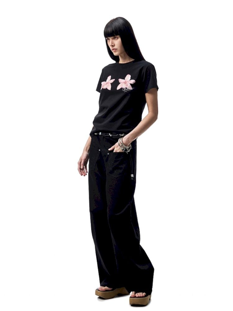 Printed Loose Short Sleeve T-Shirt【s0000012402】